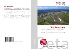 Portada del libro de RAF Foulsham