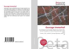 Capa do livro de Ouvrage Immerhof 