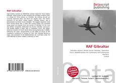 Borítókép a  RAF Gibraltar - hoz