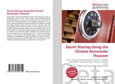 Borítókép a  Secret Sharing Using the Chinese Remainder Theorem - hoz