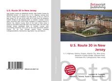 Buchcover von U.S. Route 30 in New Jersey