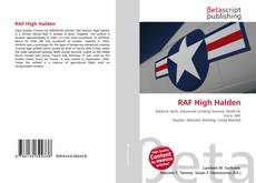 Borítókép a  RAF High Halden - hoz