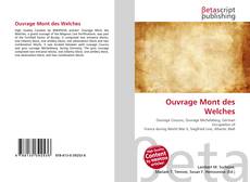Borítókép a  Ouvrage Mont des Welches - hoz