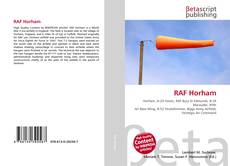 Borítókép a  RAF Horham - hoz