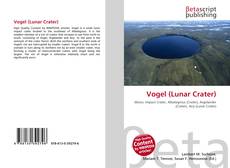 Buchcover von Vogel (Lunar Crater)