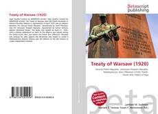 Buchcover von Treaty of Warsaw (1920)
