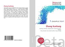 Zhang Xueliang kitap kapağı