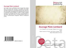 Ouvrage Plate Lombard kitap kapağı