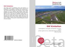 RAF Kimbolton kitap kapağı