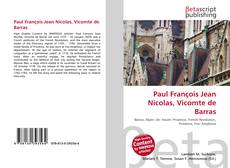 Buchcover von Paul François Jean Nicolas, Vicomte de Barras