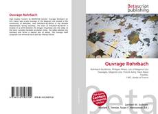 Buchcover von Ouvrage Rohrbach
