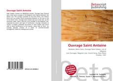 Bookcover of Ouvrage Saint Antoine