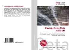 Capa do livro de Ouvrage Saint Ours Nord-Est 