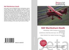 Capa do livro de RAF Martlesham Heath 