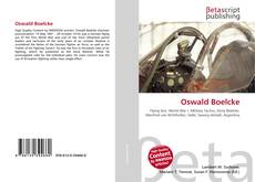 Bookcover of Oswald Boelcke