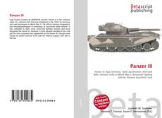 Panzer III的封面