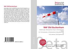 RAF Old Buckenham kitap kapağı