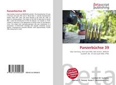 Couverture de Panzerbüchse 39