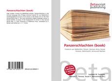 Panzerschlachten (book) kitap kapağı