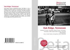 Oak Ridge, Tennessee kitap kapağı