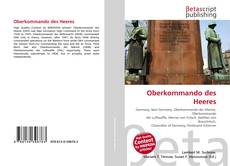 Portada del libro de Oberkommando des Heeres