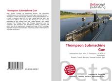 Copertina di Thompson Submachine Gun