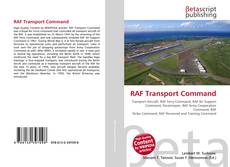 Portada del libro de RAF Transport Command