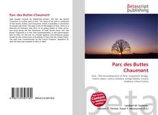 Parc des Buttes Chaumont的封面