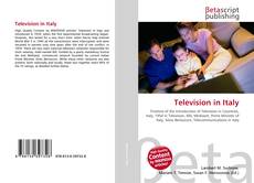 Copertina di Television in Italy