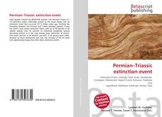 Bookcover of Permian–Triassic extinction event