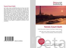 Portada del libro de Tennis Court Oath