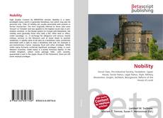 Portada del libro de Nobility