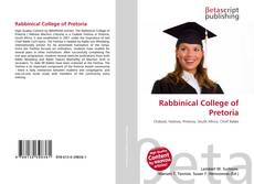 Обложка Rabbinical College of Pretoria