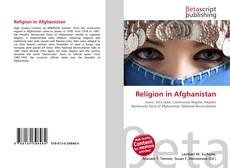 Couverture de Religion in Afghanistan