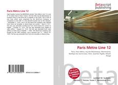 Copertina di Paris Métro Line 12