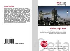 Portada del libro de Ulster Loyalism
