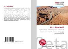 Capa do livro de U.S. Route 62 