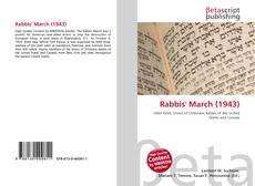 Buchcover von Rabbis' March (1943)