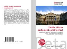 Buchcover von Zebilla (Ghana parliament constituency)