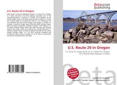Copertina di U.S. Route 20 in Oregon