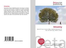 Capa do livro de Uncanny 