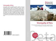 Capa do livro de Viceroyalty of Peru 