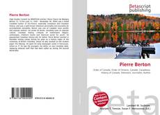 Couverture de Pierre Berton