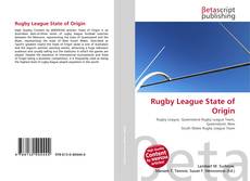 Buchcover von Rugby League State of Origin