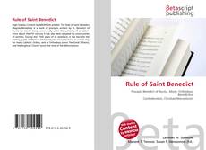 Capa do livro de Rule of Saint Benedict 