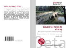 Capa do livro de Service for Poland's Victory 