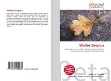Couverture de Walter Gropius