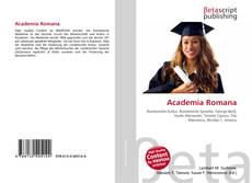 Portada del libro de Academia Romana