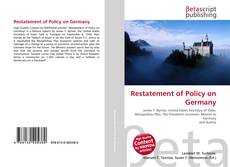 Couverture de Restatement of Policy on Germany