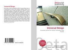 Обложка Universal Design